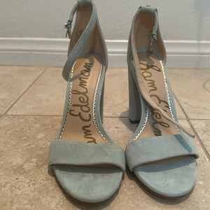 Sam Edelman, baby blue heels. Size 6.5